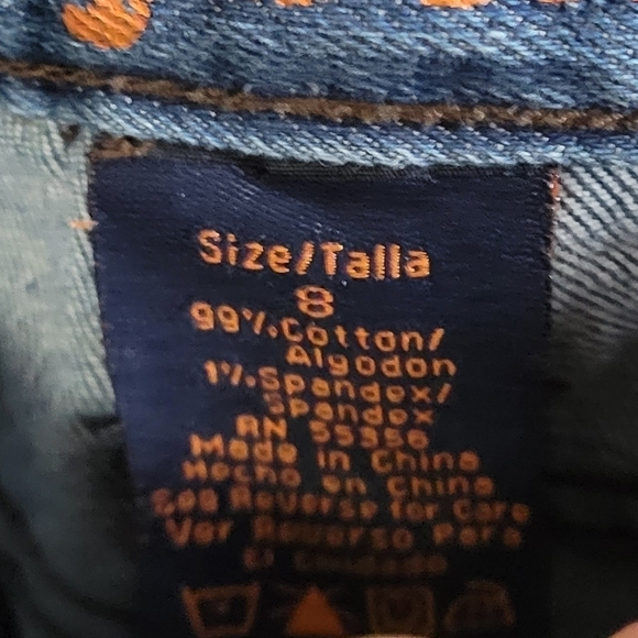 D. Jeans Embellished and Embroidered Y2K Look Bootcut Jeans Size 8 - Picture 11 of 13